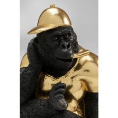 Glam Gorilla Dekoratif Figür