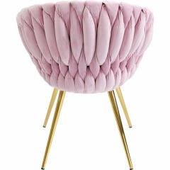Armrest Leylak Rengi Çelik Sandalye