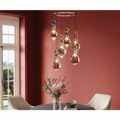Pendant Lamp Romantic Multi Avize
