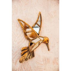Hummingbird Dekoratif Duvar Aynası