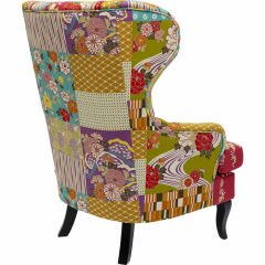 Armchair Patchwork Kırmızı Berher