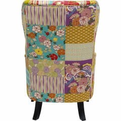 Armchair Patchwork Kırmızı Berher