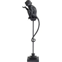 Circus Monkey Black Dekoratif Obje 108cm