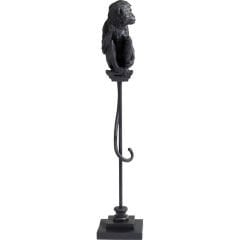 Circus Monkey Black Dekoratif Obje 108cm