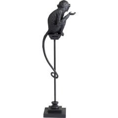 Circus Monkey Black Dekoratif Obje 108cm