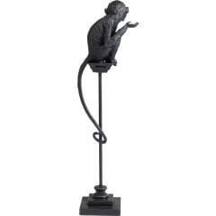 Circus Monkey Black Dekoratif Obje 108cm