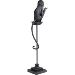 Circus Monkey Black Dekoratif Obje 108cm