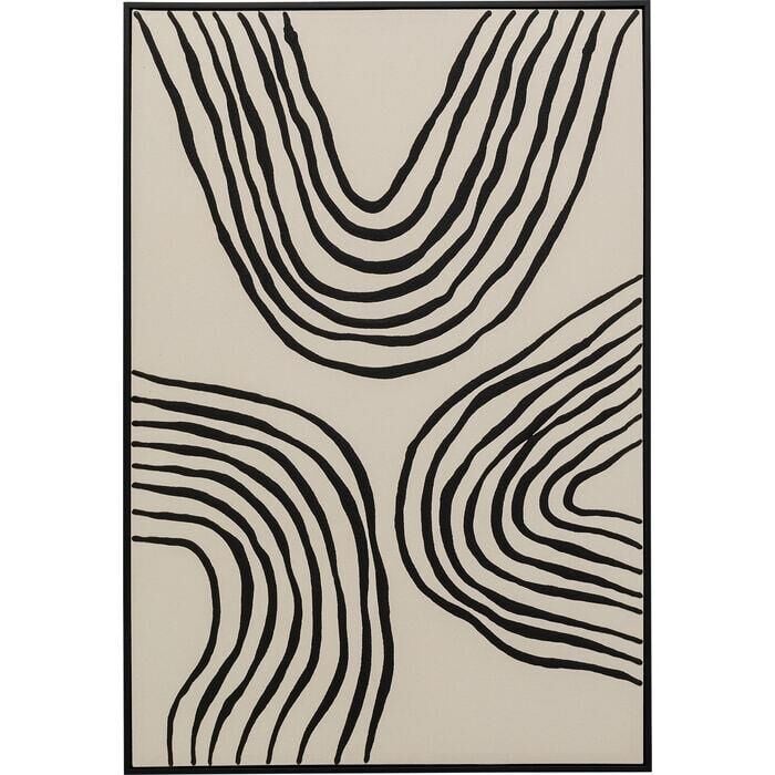 Canvas Picture Artistic Bow 70x110cm