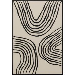 Canvas Picture Artistic Bow 70x110cm