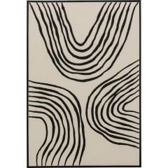 Canvas Picture Artistic Bow 70x110cm