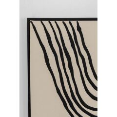 Canvas Picture Artistic Bow 70x110cm