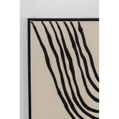 Canvas Picture Artistic Bow 70x110cm