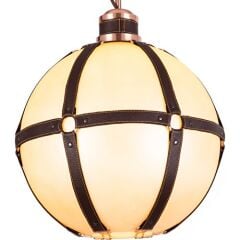 Cam Sarkıt Avize Deri Kemerli 6083