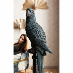Parrot Bluegreen Dekoratif Obje