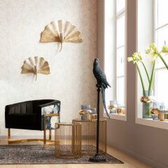 Parrot Bluegreen Dekoratif Obje