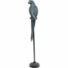 Parrot Bluegreen Dekoratif Obje