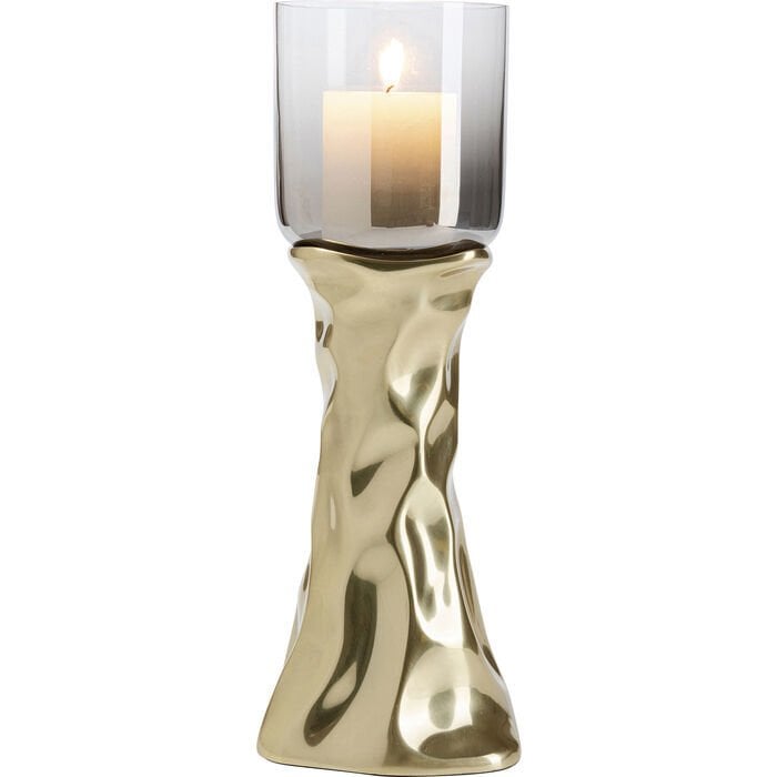 Candle Holder Jade Gold Şamdan Mumluk