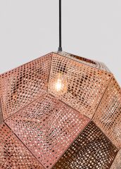 Lazer Kesim Metal Sarkıt Avize Bakır - 1866