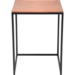 Loft Kare Vintage 3'lü Yan Sehpa