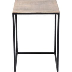 Loft Kare Vintage 3'lü Yan Sehpa