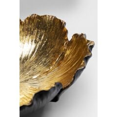 Flower Bloom Black Gold Dekoratif Kase 25cm
