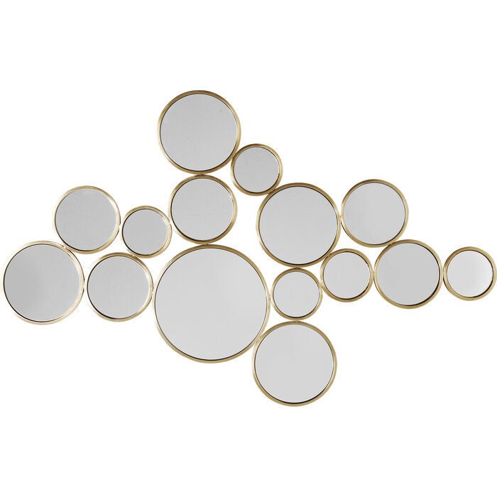 Mirror Bubbles Brass Ayna 138x93 cm