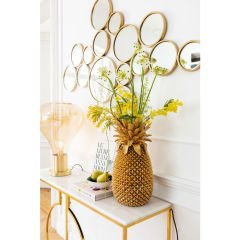 Mirror Bubbles Brass Ayna 138x93 cm