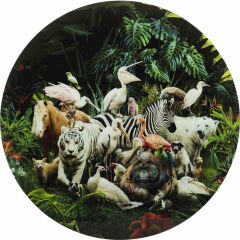 Jungle Animals Cam Resim 120cm