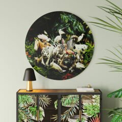 Jungle Animals Cam Resim 120cm