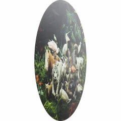 Jungle Animals Cam Resim 120cm