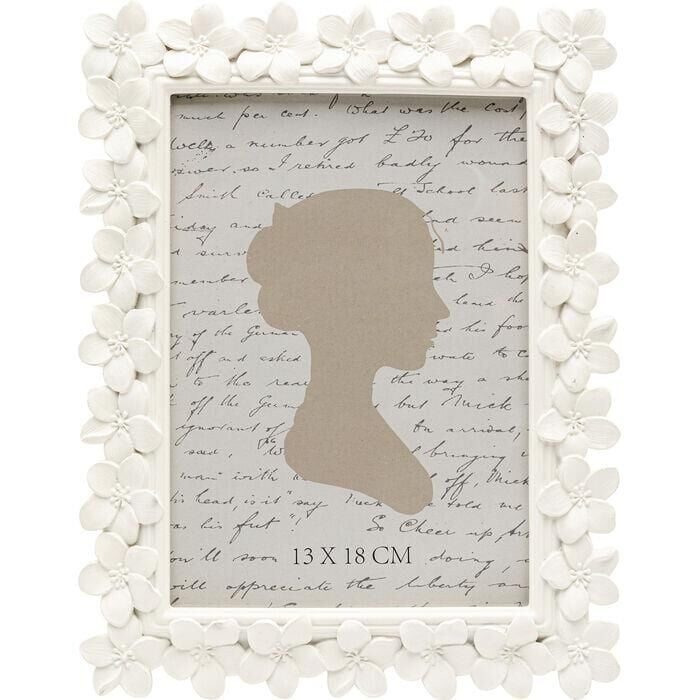 Picture Frame Flores White 13x18cm