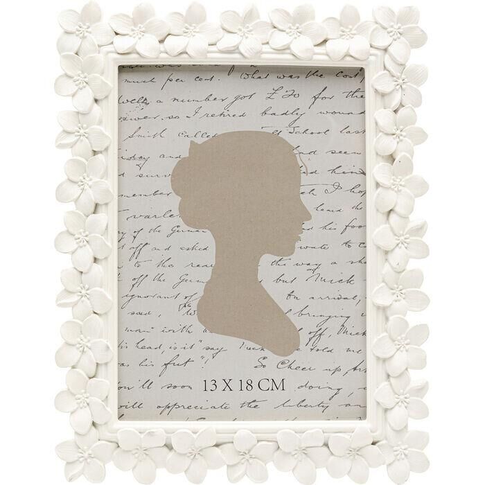 Picture Frame Flores White 13x18cm