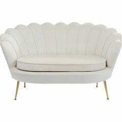 Sofa Lily Bej İkili Kanepe