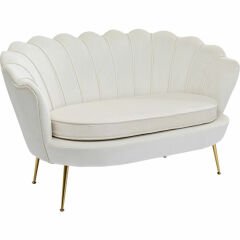 Sofa Lily Bej İkili Kanepe