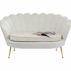Sofa Lily Bej İkili Kanepe
