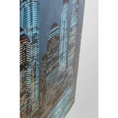 Night Skyline Cam Resim 90x120cm