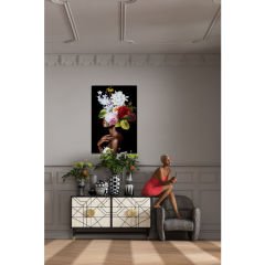 Ms. Bouquet Cam Resim 80x120cm