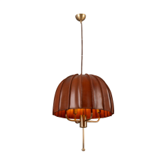 Leather Umbrella Kahverengi Deri Sarkıt
