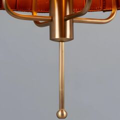 Leather Umbrella Kahverengi Deri Sarkıt