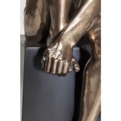 Nude Sad Angel Titanyum Dekoratif Obje