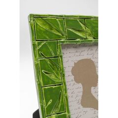 Picture Frame Leaf Green 10x15cm