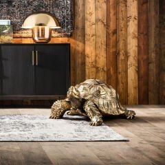 Lion Gold Dekoratif Obje 80cm