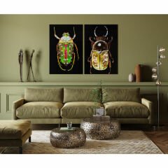 Shiney Dung Beetle Cam Resim 80x120cm