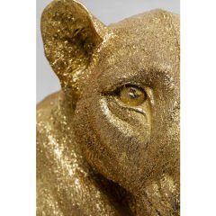 Greyhound Bruno Gold Dekoratif Obje 80cm