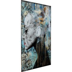 Lady Flower Cam Resim 100x150cm