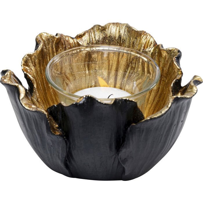 Flower Bloom Black Gold Mumluk