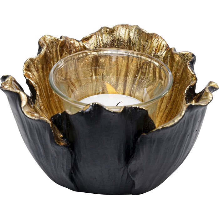 Flower Bloom Black Gold Mumluk
