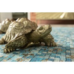 Turtle Gold Küçük Dekoratif Obje