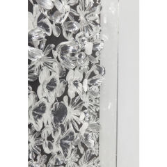 Silver Flower Dekoratif Çerçeve 100x100cm