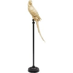 Parrot Gold Dekoratif Obje 116cm